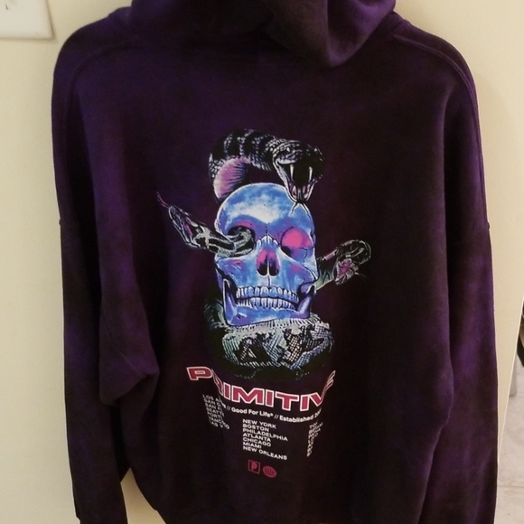 primitive skate hoodie